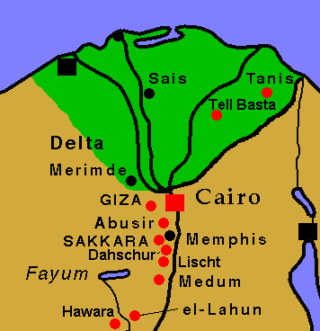 Egypt map