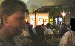 Georg und Marco in Papas Bar