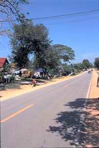 Main street Khao Lak